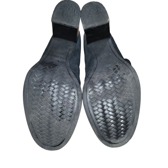 Cole Haan Womens 8 Chunky Suede Ankle Boots Fall Workwear Minimalist Grunge Y2K - Picture 7 of 9